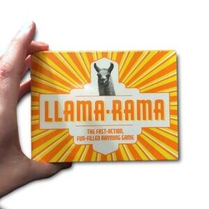Llama Rama Rhyming Card Game for All Ages | Fast Action Word Play​​
